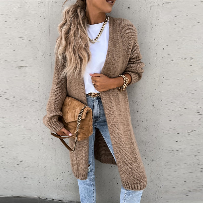Gilet long élégant pour femme