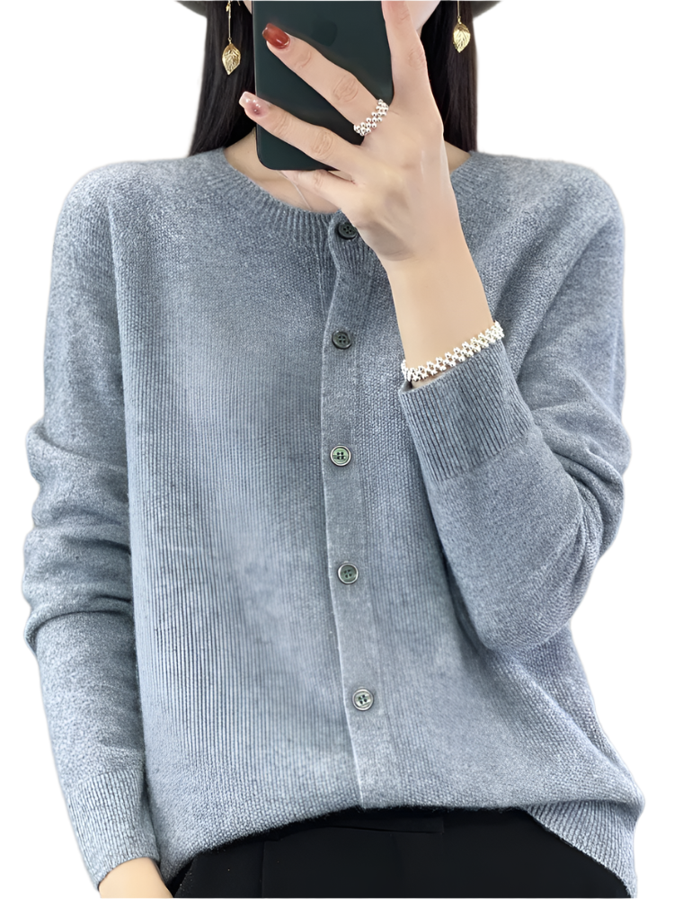 Veste d'hiver longue à manches longues pour femme avec pull