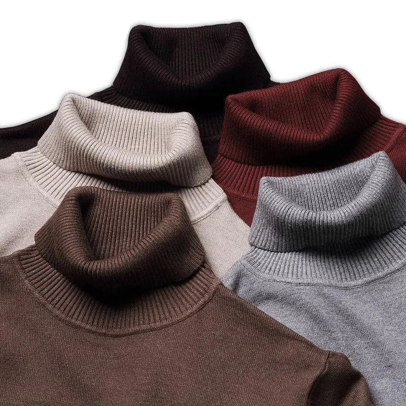 Weicher Rollkragenpullover Baumwolle - IdealeKleiden