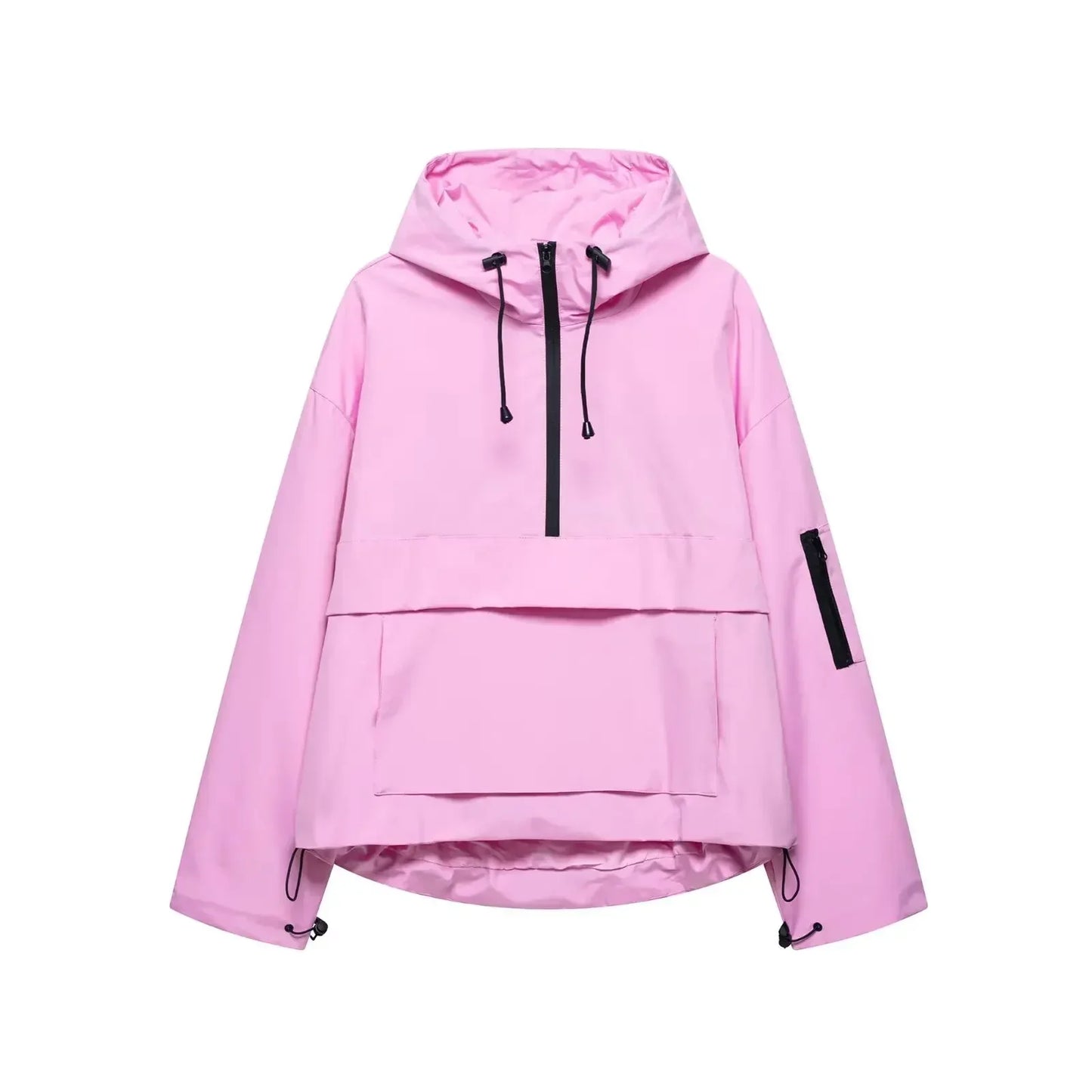 Damen Skijacke Elegante Kapuze Winterjacke - IdealeKleiden