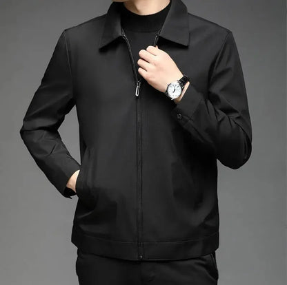 Blouson d'hiver chaud rembourré en polyester pour homme