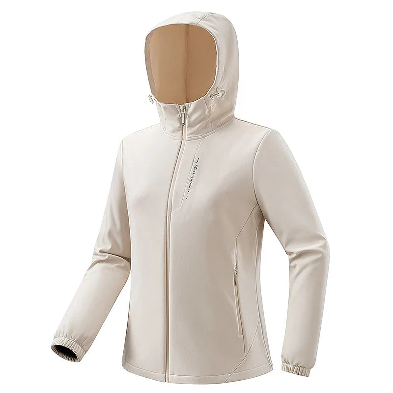 Veste d'hiver imperméable doublée pour femme