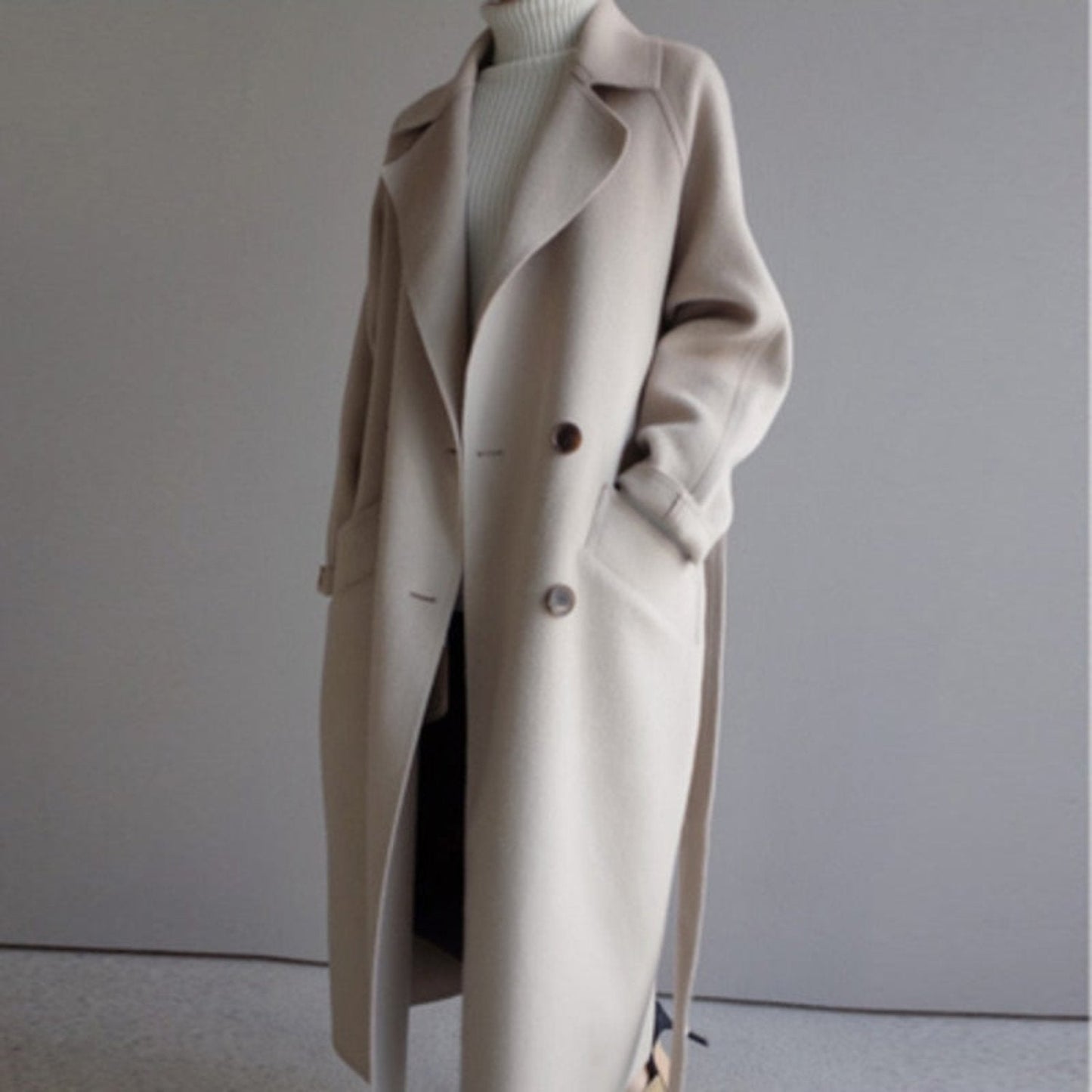 Trench-coat classique modèle automne-hiver