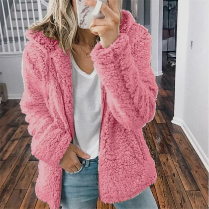 Gilet à capuche Doux & Chaud Hiver
