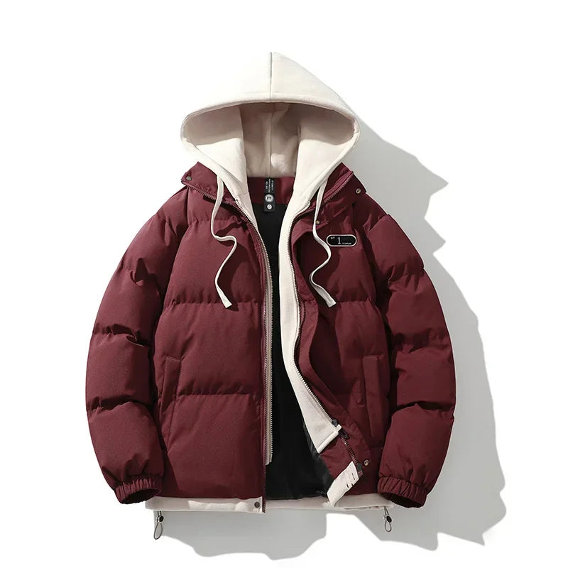 Veste d'hiver pratique 2 pièces unisexe