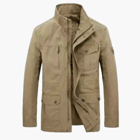 Veste d'extérieur pratique Col montant Multi-poches