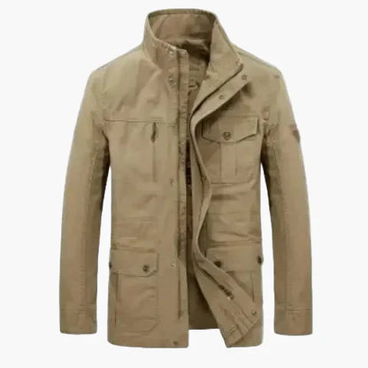 Veste d'extérieur pratique Col montant Multi-poches