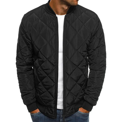 Veste élégante en coton à motif losanges