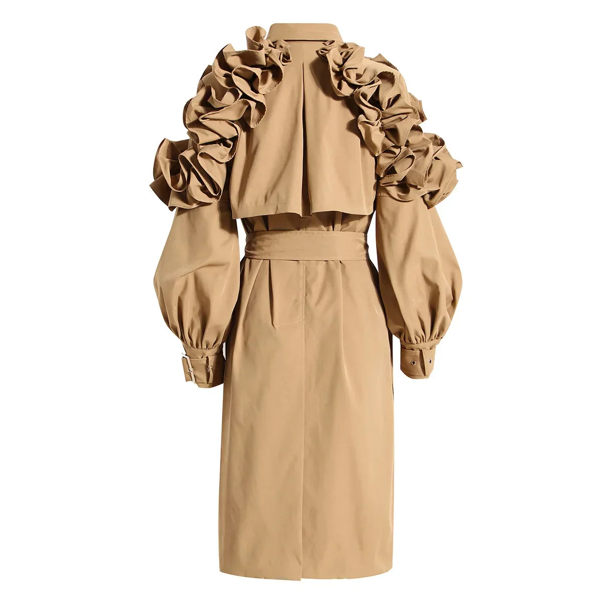 Frauen Mantel Zuhause Elegant Lang - IdealeKleiden