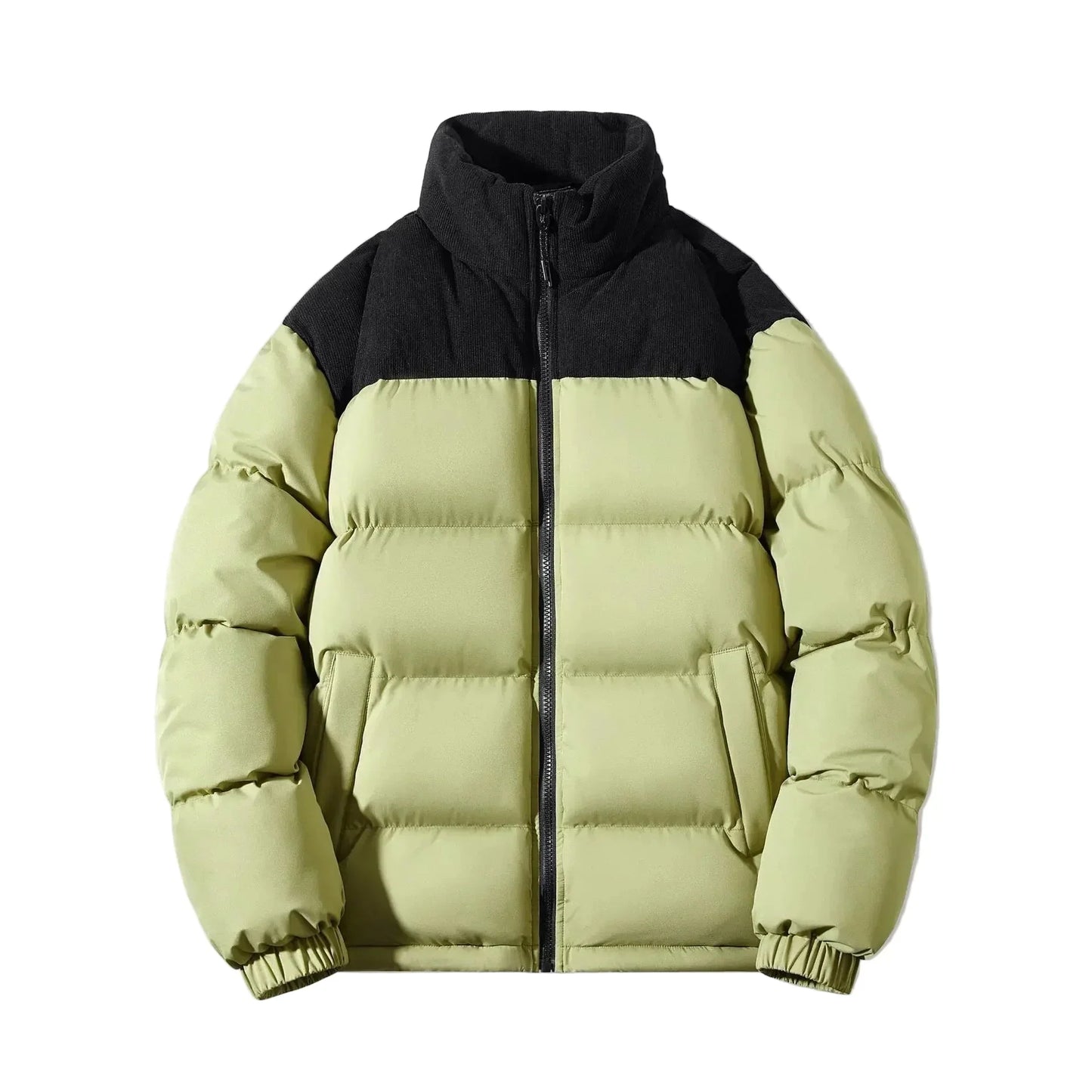 Doudoune matelassée d'hiver chaude, veste de loisirs d'extérieur