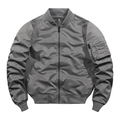 Blouson aviateur en cuir