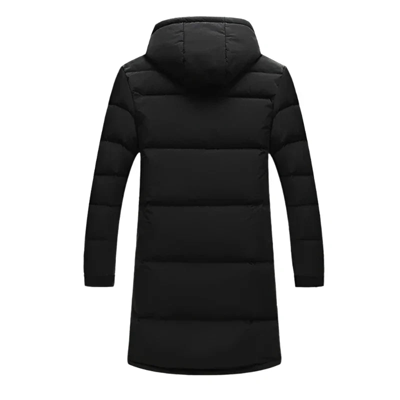 Langer Damenwintermantel Stylish - IdealeKleiden