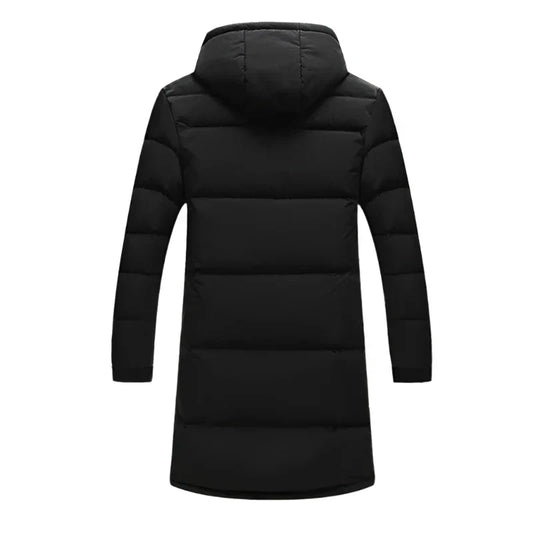 Langer Damenwintermantel Stylish - IdealeKleiden