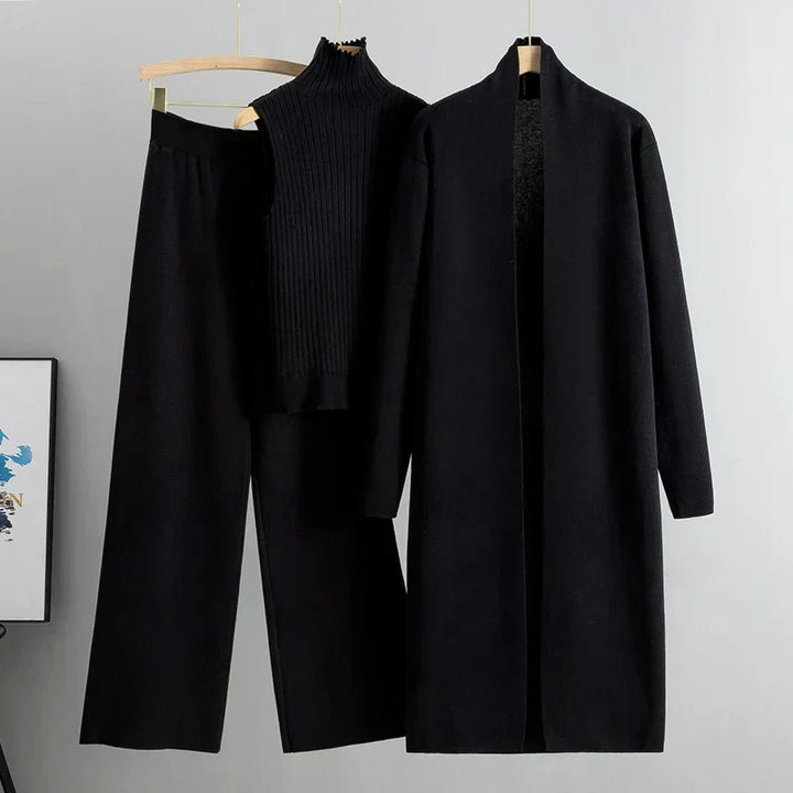Ensemble pantalon 3 pièces pour femme Confortable et Élégant