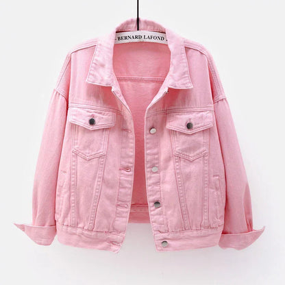 Veste courte pour femme avec boutons et poche poitrine