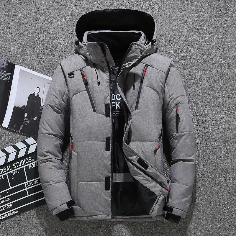 Veste d'hiver chaude moderne pour hommes