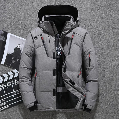 Veste d'hiver chaude moderne pour hommes