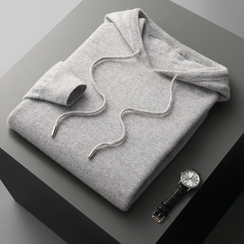 Sweat à capuche en laine chaud Confortable Douillet