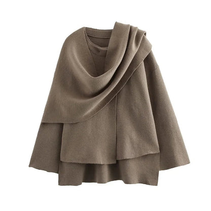 Parka d'hiver asymétrique et stylé