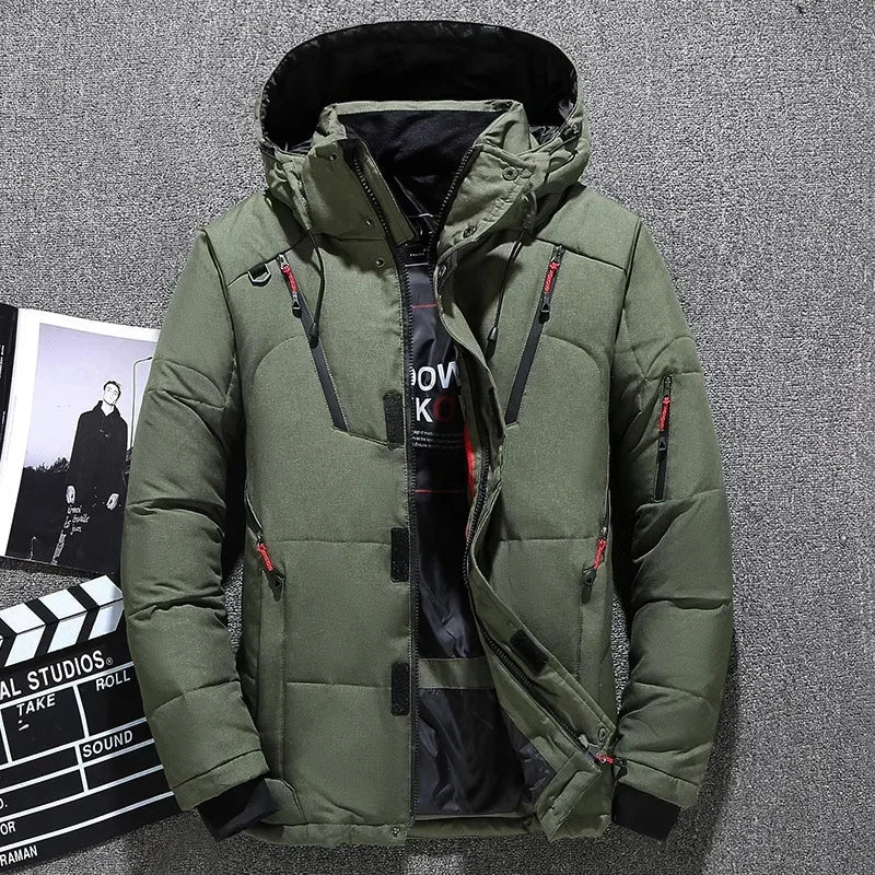 Veste d'hiver chaude moderne pour hommes