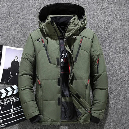 Veste d'hiver chaude moderne pour hommes