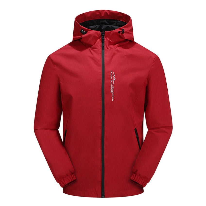 Herbstjacke Bequem Wasserdicht Outdoor - IdealeKleiden