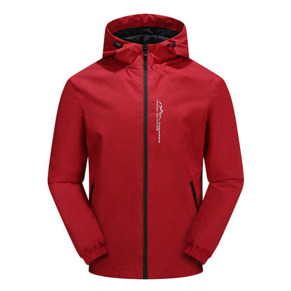 Herbstjacke Bequem Wasserdicht Outdoor - IdealeKleiden
