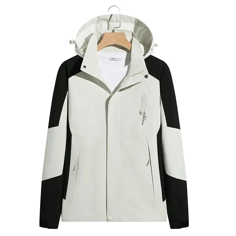 Veste d'hiver homme Doublée Chaude Isolée Capuche