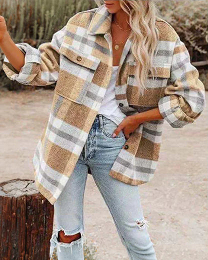 Veste en laine femme Chaude Élégante