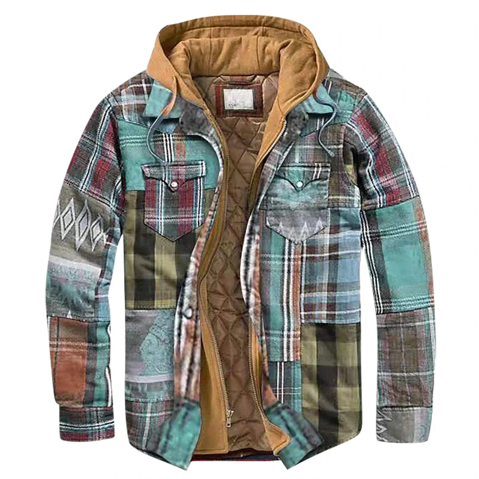Herren Winterjacke Kapuzenparka - IdealeKleiden