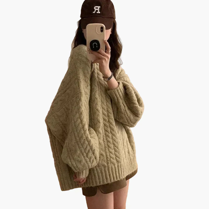 Pulls oversize style coréen confortables
