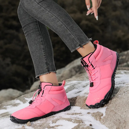 Bottes d'hiver légères Chaussures minimalistes Chaud