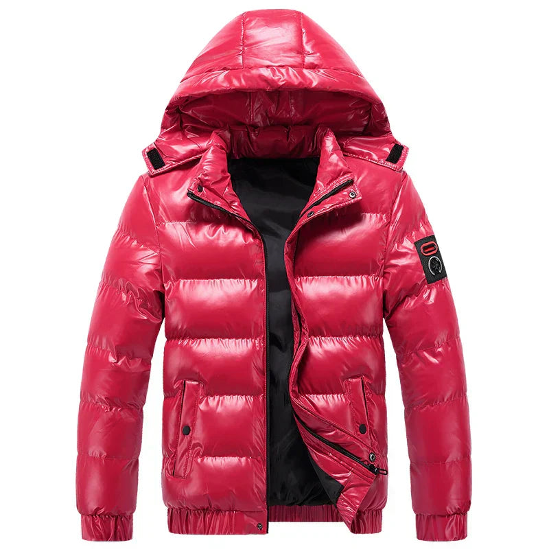 Veste d'hiver imperméable isolée de type « puffer »
