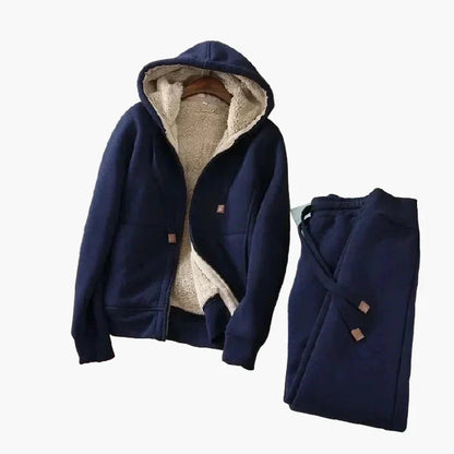 Survêtement pratique avec veste à capuche et pantalon de jogging Sportif Confortable