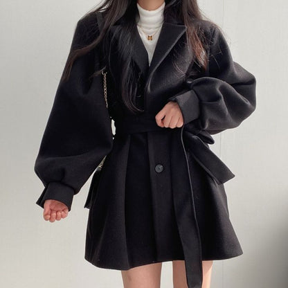 Manteau d'hiver mi-long élégant pour femme