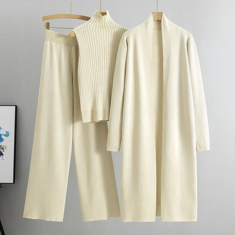 Ensemble pantalon 3 pièces pour femme Confortable et Élégant