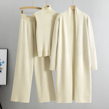 Ensemble pantalon 3 pièces pour femme Confortable et Élégant