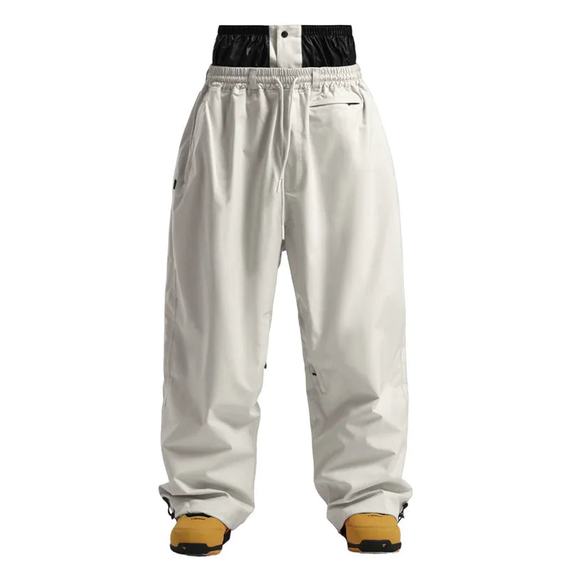 Pantalon de ski unisexe style cargo confortable