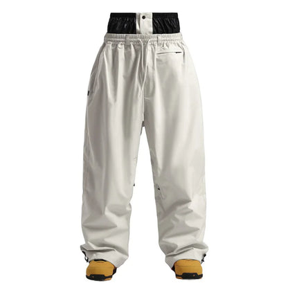 Pantalon de ski unisexe style cargo confortable