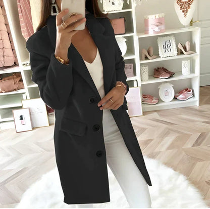 Stilvolle Damenjacke Herbst Winter - IdealeKleiden