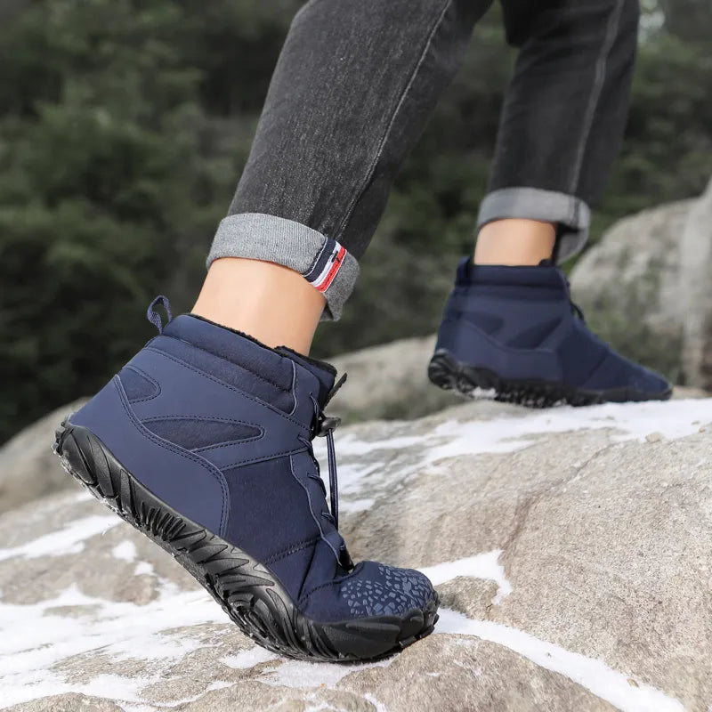 Bottes d'hiver légères Chaussures minimalistes Chaud