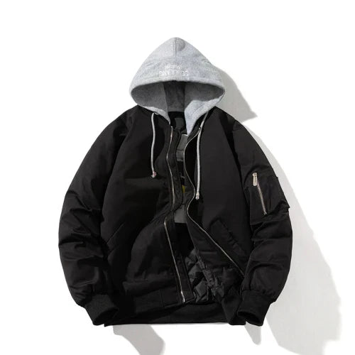 Blouson aviateur en cuir style Cavan