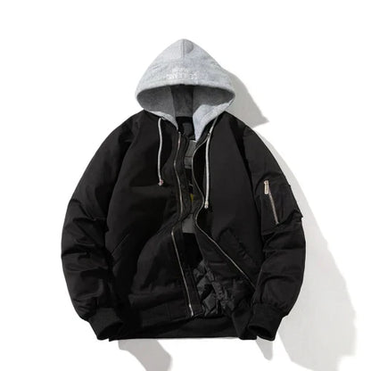 Blouson aviateur en cuir style Cavan