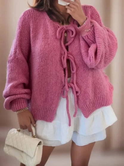 Cardigan Femme Manches Longues Chaud et Confortable