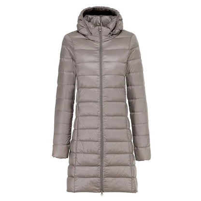 Veste d'hiver élégante et chaude en duvet