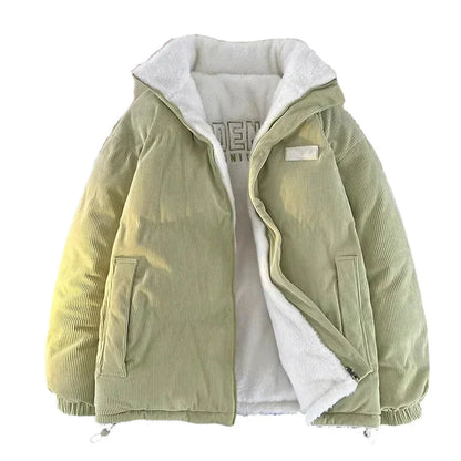 Doudoune matelassée d'hiver style streetwear – Décontractée et chaude
