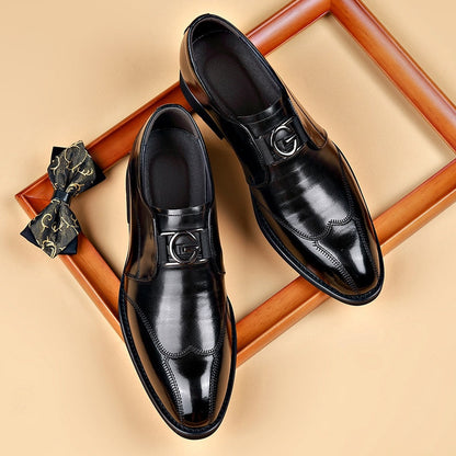Chaussures en cuir artisanales italiennes Élégantes