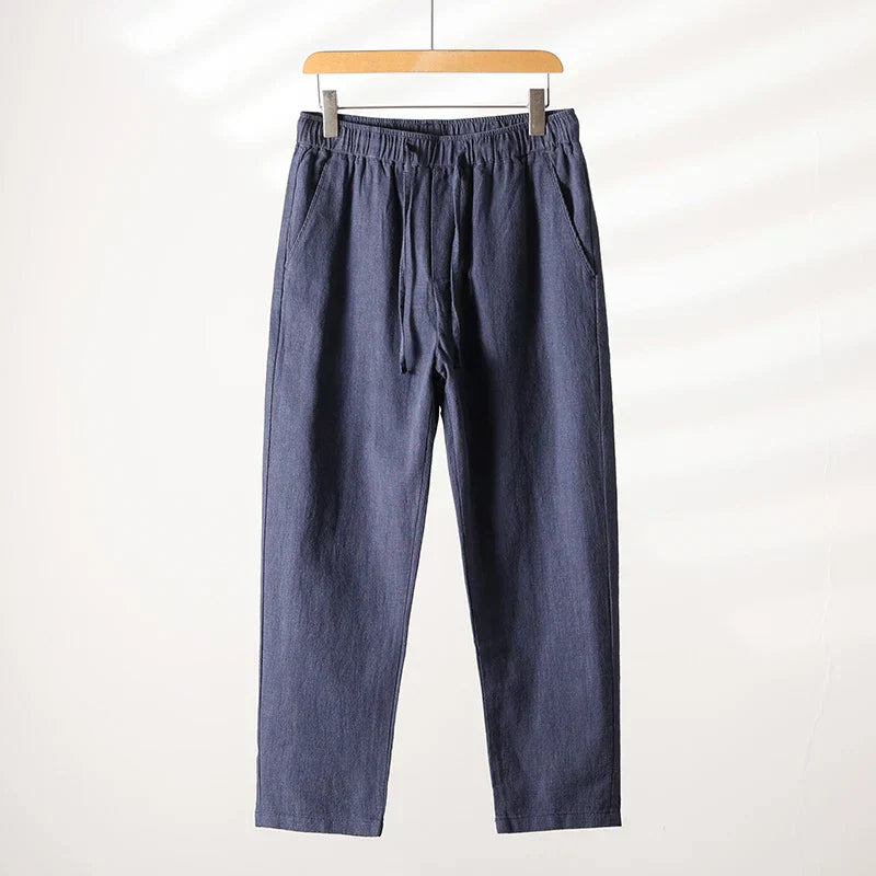 Pantalon d'été en lin confortable