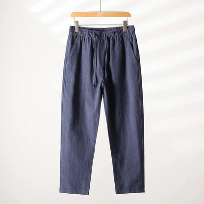 Pantalon d'été en lin confortable