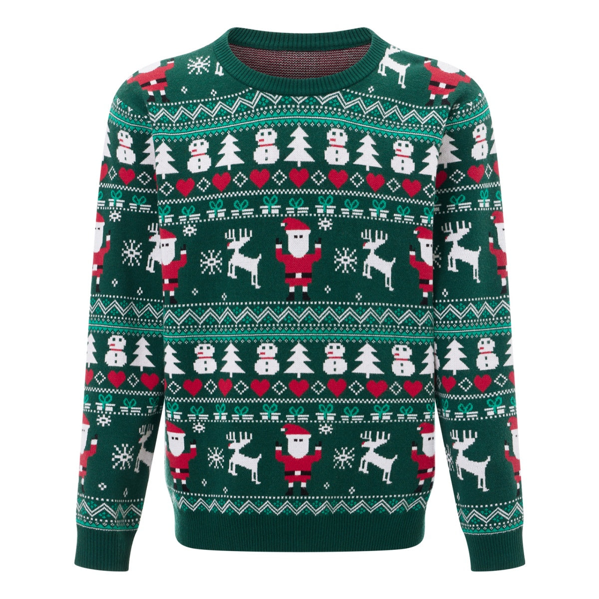 Pull de Noël enfant Festif Rouge